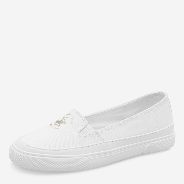 Женские слипоны Beverly Hills Polo Club W-24MVS5023 36 23.7 см Белые (5905588557104) - изображение 2