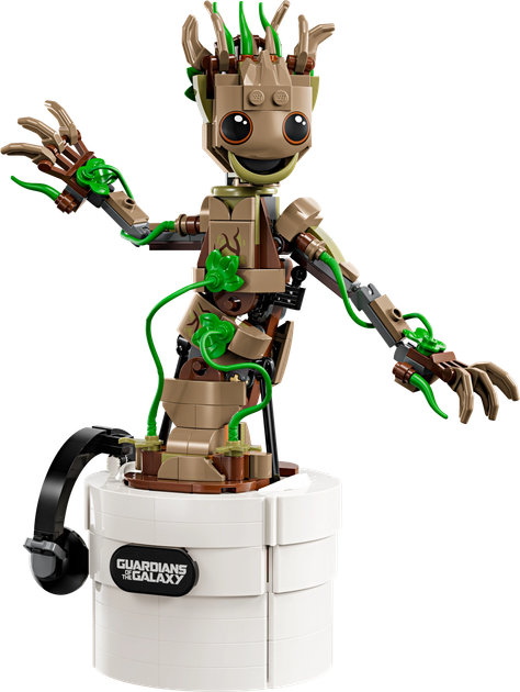Конструктор LEGO Marvel Танці Грут 459 деталей (76297) - зображення 3