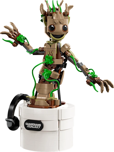Конструктор LEGO Marvel Танцы Грут 459 деталей (76297) - изображение 2