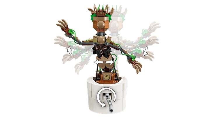 Конструктор LEGO Marvel Танцы Грут 459 деталей (76297) - изображение 4