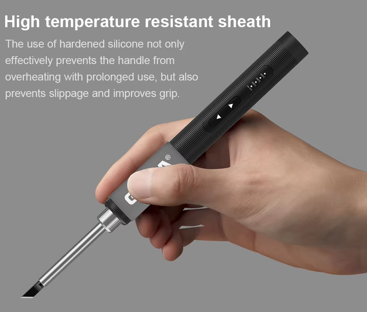 USB паяльник GVDA GD301 (72Вт, 400 град.) + блок питания PD 65W, 5 жал, кабель Type-C - изображение 7