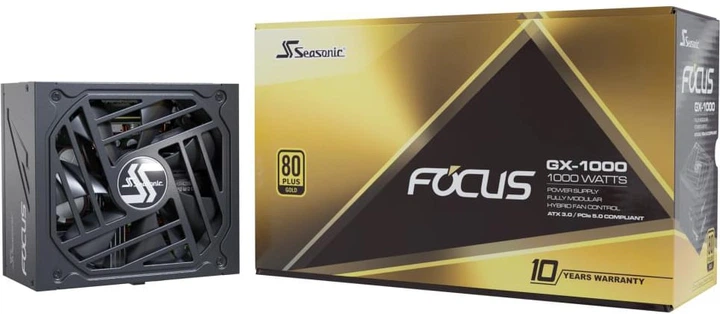 Zasilacz Seasonic Focus GX 1000W (FOCUS-GX-1000-V4) - obraz 9