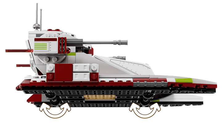Конструктор LEGO Republic Fighter Tank 262 деталей (75342) - зображення 8