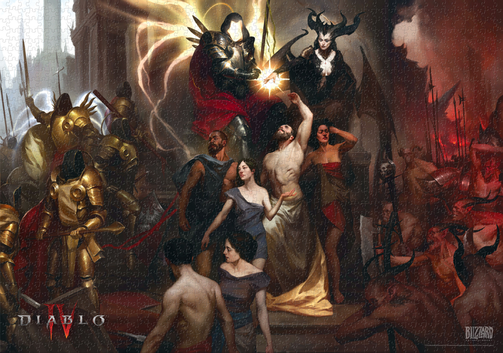 Пазл Good Loot Diablo IV Birth of Nephalem 1000 елементів (5908305249641) - зображення 5