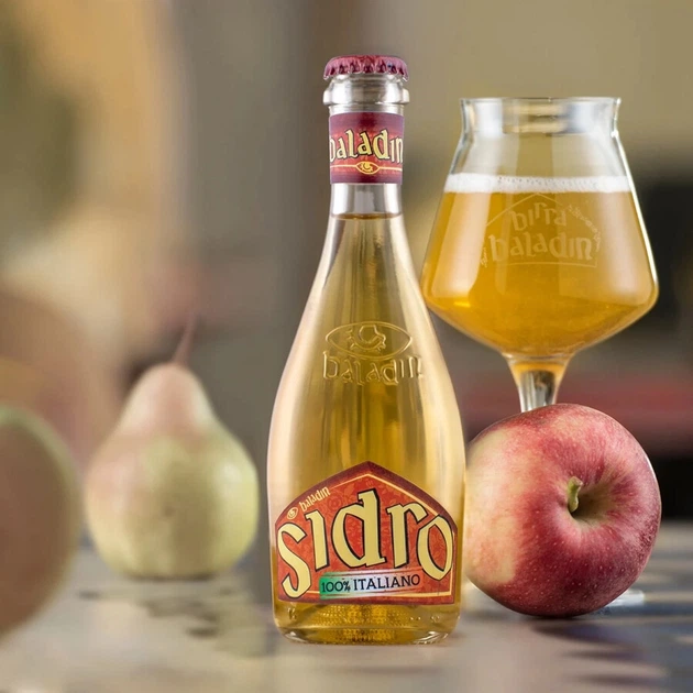 Упаковка сидра Baladin Sidro шипучий полусладкий 4.7% 0.33 л x 12 шт (8033976678623) - изображение 3