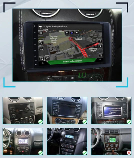 Штатная Магнитола Mercedes ML / GL 350 / 430 / 450 / 500 2005-2013 4/64 8 ядер XYAuto 4G DSP CarPlay на (М-М2-9-М4) - Фото 8 Штатная Магнитола Mercedes ML / GL 350 / 430 / 450 / 500 2005-2013 4/64 8 ядер XYAuto 4G DSP CarPlay на (М-М2-9-М4) - изображение 8