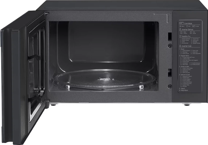 Kuchenka mikrofalowa LG MH6565CPB Czarna (8806098612079) - obraz 4