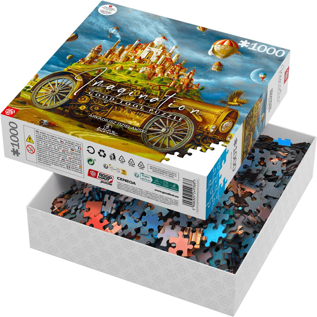 Puzzle Good Loot Arkadiusz Dzielawski Wielka Przeprowadzka 1000 elementów (5908305249368) - obraz 7
