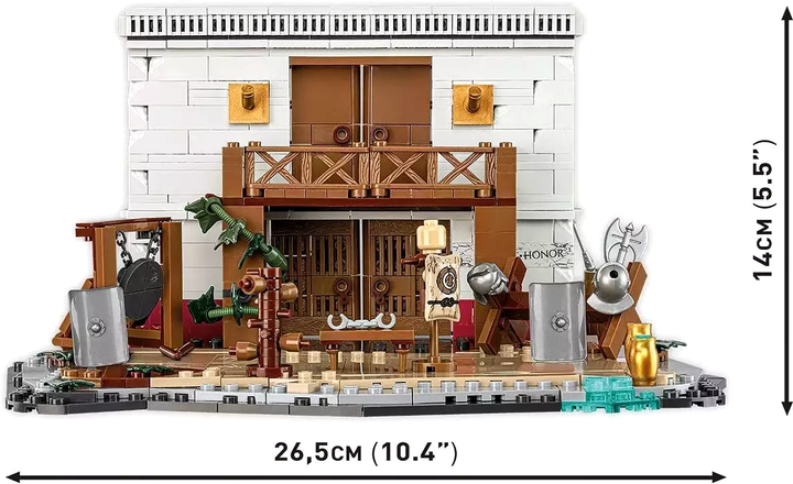 Klocki Cobi imperium rzymskie szkoła gladiatorów 583 elementów (5902251200701) - obraz 5