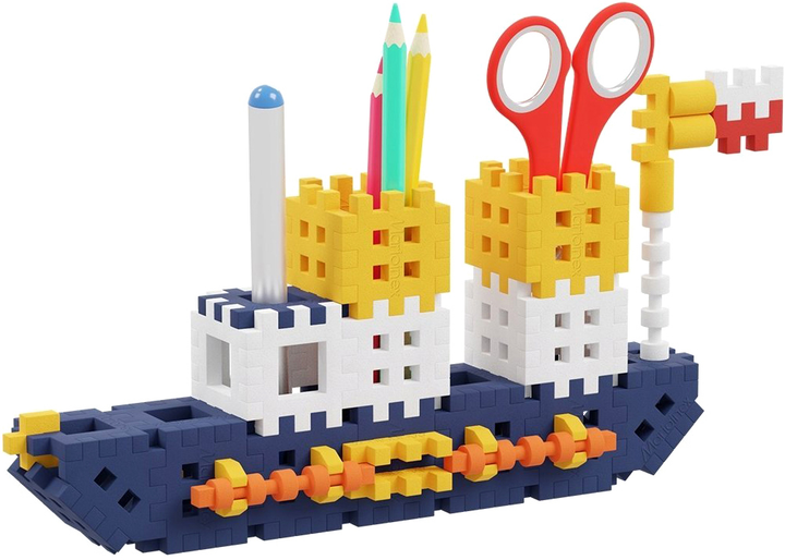 Конструктор Marioinex micro waffle Mermaid Різнокольоровий 140 шт. (5903033905760) - зображення 3