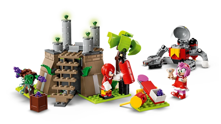 Конструктор LEGO Sonic the Hedgehog Наклз и мастер Изумрудного храма 325 деталей (76998) - изображение 7
