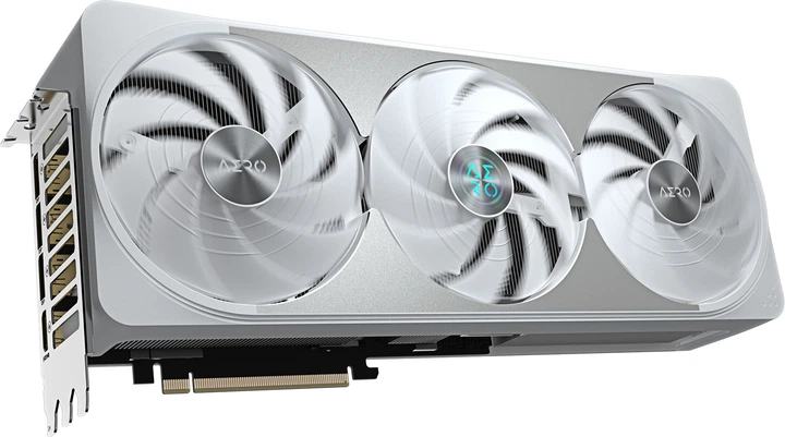 Karta graficzna Gigabyte PCI-Ex GeForce RTX 5070 Ti Aero OC 16GB GDDR7 (256bit) (30000) (HDMI, 3 x DisplayPort) (GV-N507TAERO OC-16GD) - obraz 2