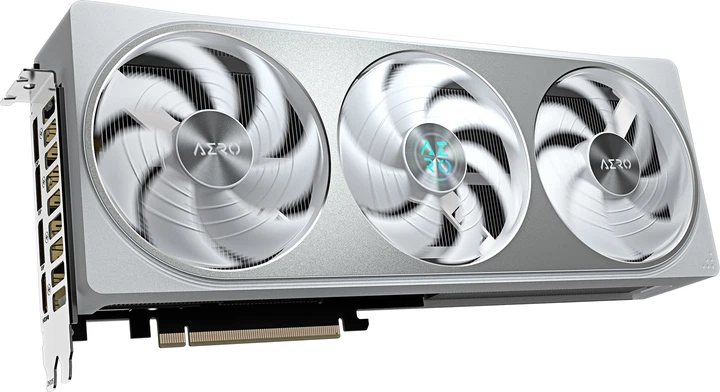 Karta graficzna Gigabyte PCI-Ex GeForce RTX 5070 Aero OC 12GB GDDR7 (192bit) (28000) (HDMI, 3 x DisplayPort) (GV-N5070AERO OC-12GD) - obraz 2