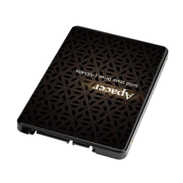 Твердотілий SSD диск Apacer AS340X 240GB 2.5" 7mm SATAIII 3D NAND Read/Write: 550/520 MB/sec Black - зображення 2