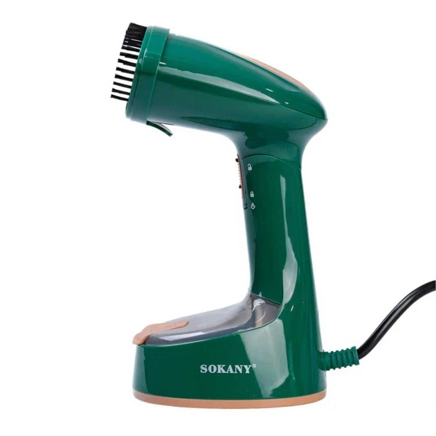 Отпариватель ручной для одежды SOKANY SK-GT-3065 GREEN складной 1300 Вт - изображение 5