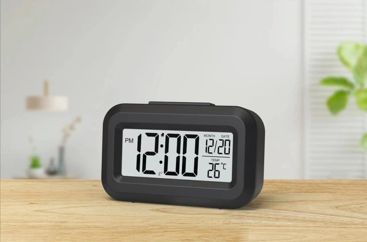 Будильник Winner Group з внутрішнім термометром DigiTherm Black (8591194122057) - зображення 3