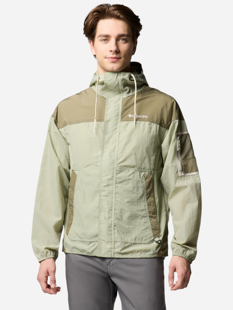 Спортивна вітровка чоловіча Columbia Challenger II Windbreaker 2071553348 L Світло-оливкова (195982330877) - зображення 1