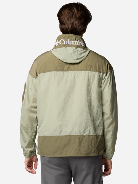 Спортивна вітровка чоловіча Columbia Challenger II Windbreaker 2071553348 XL Світло-оливкова (195982330860) - зображення 2