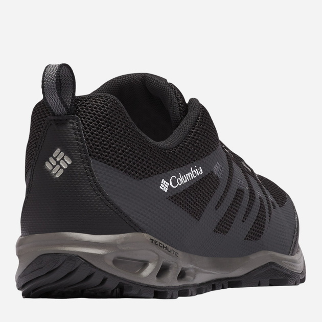 Чоловічі кросівки для трекінгу Columbia Vapor Vent 1721481010 41.5 (8.5US) Чорні (190178490632) - зображення 7