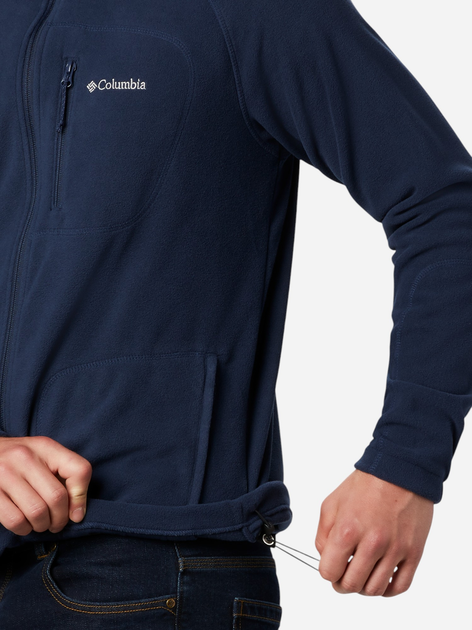Толстовка на блискавці чоловіча Columbia Fast Trek II Full Zip Fleece 1420421468 S Темно-синя (193553188186) - зображення 5