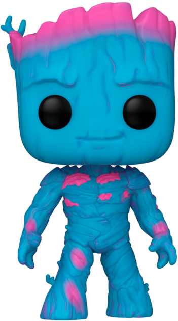 Фігурка Funko Pop! Marvel Guardians of the Galaxy 3 Groot Black Light Exclusive 25 см (889698711227) - зображення 2