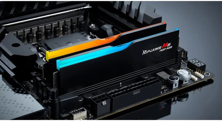 Оперативная память G.Skill DDR5-6400 32768MB PC5-51200 (Kit of 2x16384MB) Ripjaws M5 Neo RGB Black (F5-6400J3240G16GX2-RM5NRK) – фото, отзывы, характеристики в интернет-магазине ROZETKA | Купить в Украине: Киеве, Харькове, Днепре, Одессе, Запорожье, Львове Оперативная память G.Skill DDR5-6400 32768MB PC5-51200 (Kit of 2x16384MB) Ripjaws M5 Neo RGB Black (F5-6400J3240G16GX2-RM5NRK) – фото, отзывы, характеристики в интернет-магазине ROZETKA | Купить в Украине: Киеве, Харькове, Днепре, Одессе, Запорожье, Львове