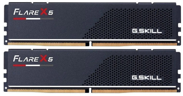 Оперативная память G.Skill DDR5-6400 32768MB PC5-51200 (Kit of 2x16384MB) Flare X5 Black (F5-6400J3240G16GX2-FX5) - изображение 1