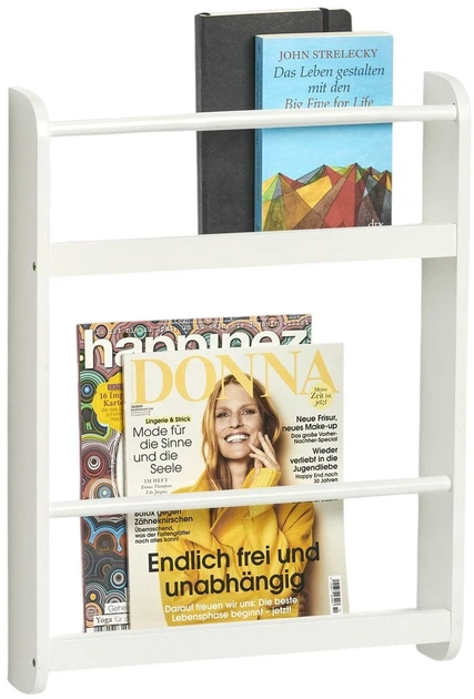 Półka na przyprawy Zeller ścienna dwupoziomowa 42 x 9 x 56 cm (4003368151588) - obraz 3