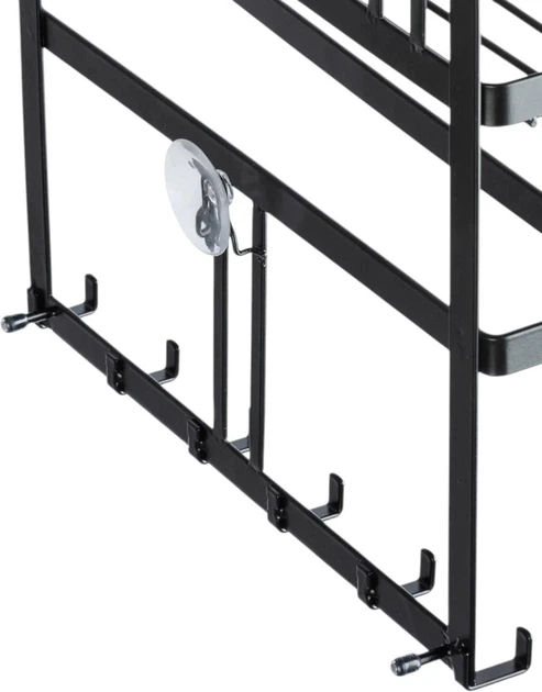 Półka kuchenna Wenko Gala wielofunkcyjna z uchwytem na ręcznik papierowy i haczykami (4008838328729) - obraz 4