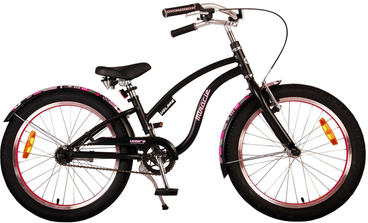 Дитячий велосипед Volare Miracle Cruiser Matt Black 20" (8715347220876) - зображення 1