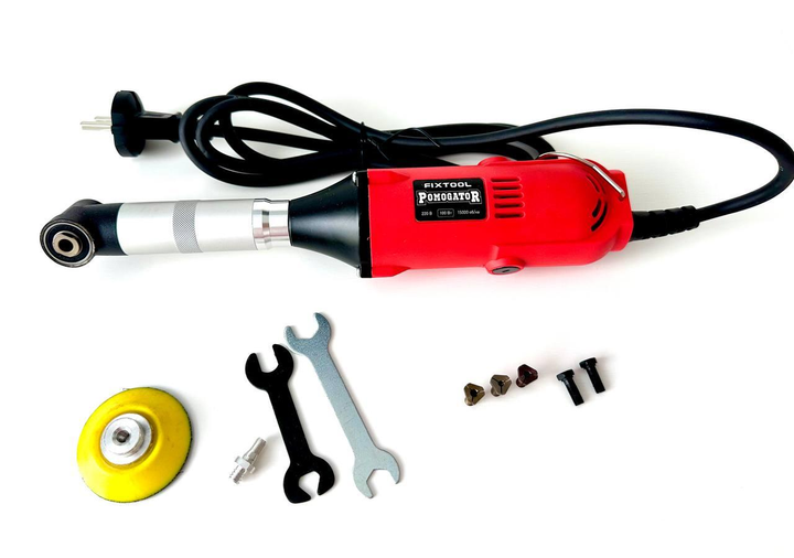 Угловой гравер FIXTOOL Pomogator RED EDITION В КЕЙСЕ +