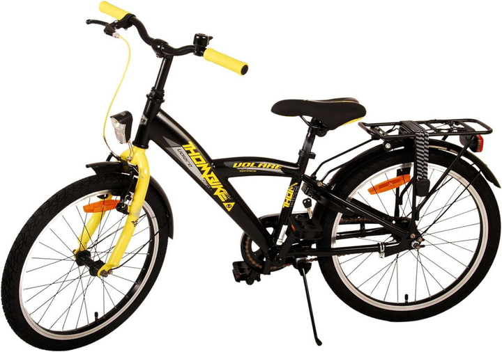 Rower dziecięcy Volare Thombike Black Yellow 20" (8715347221064) - obraz 2