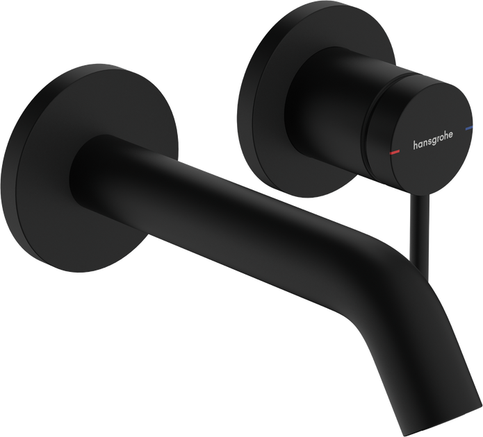 Смеситель для раковины скрытого монтажа HANSGROHE TECTURIS S 73350670, черный матовый - изображение 2