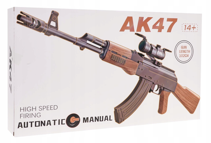 Karabin Ramiz SKS AK 47 na kulki żelowe + Akcesoria (5903864981278) - obraz 1