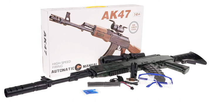 Karabin Ramiz SKS AK 47 na kulki żelowe + Akcesoria (5903864981278) - obraz 2