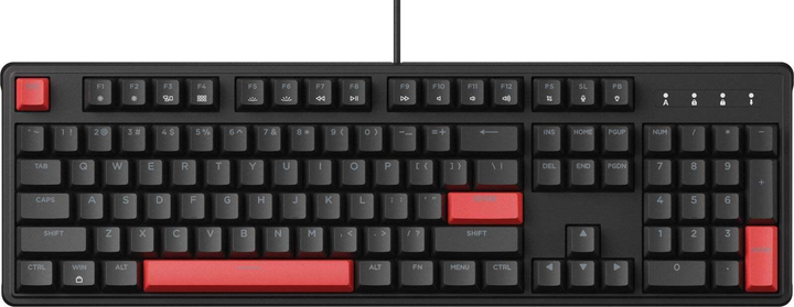 Клавиатура проводная Keychron Lemokey X3 Red Hot-Swap RGB USB Black (X3-H1-UA) - изображение 1