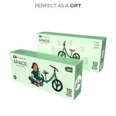 Біговел Kinderkraft Space Light Green (KRSPAC23GRE0000) (5902533925346) - зображення 8