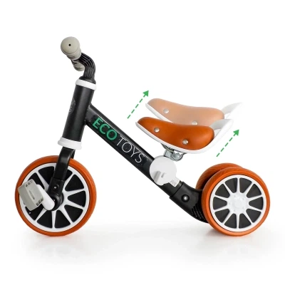 Біговел Ecotoys Велосипед 2 в 1 Energy black (LC-V1307 BLACK) - зображення 8