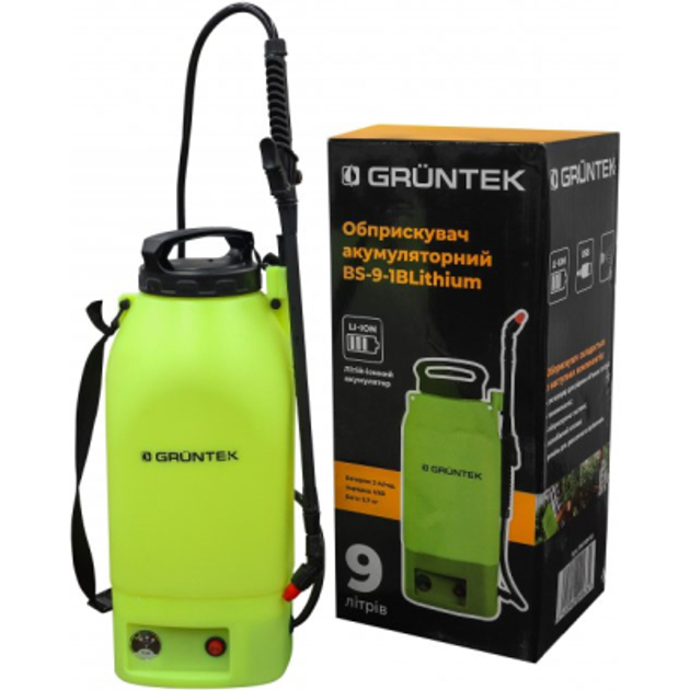 Опрыскиватель Gruntek BS-9-3B Lithium (296009163) - изображение 1