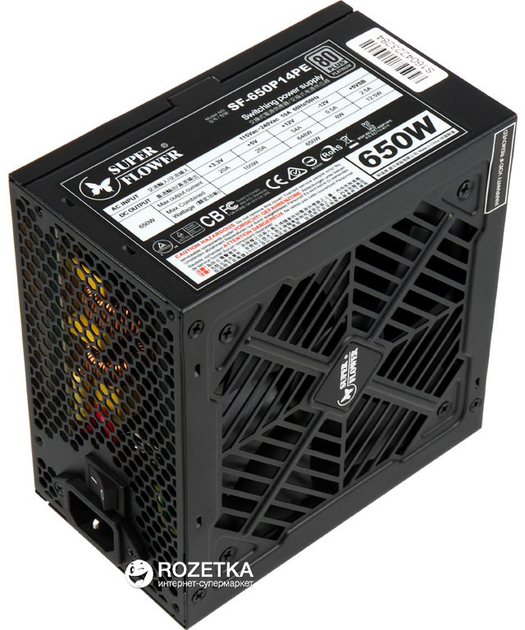 Блок питания Super Flower Platinum King 80 Plus Platinum 650W Black (SF ...