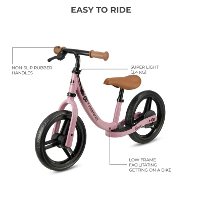 Біговел Kinderkraft Space Dark Pink (KRSPAC23PNK0000) (5902533925339) - зображення 2