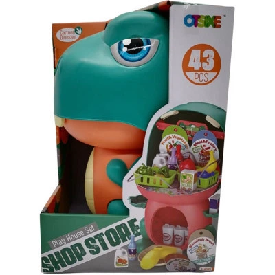 Игровой набор Otsixe Игрушка-сюрприз Dinosaur Supermarket Shopping/Динозавр Торговый Супермаркет (1368A1) - изображение 4
