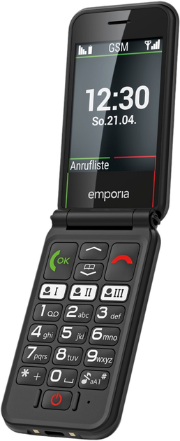 Мобільний телефон Emporia SIMPLICITYglam Black (V227_001_B) - зображення 6