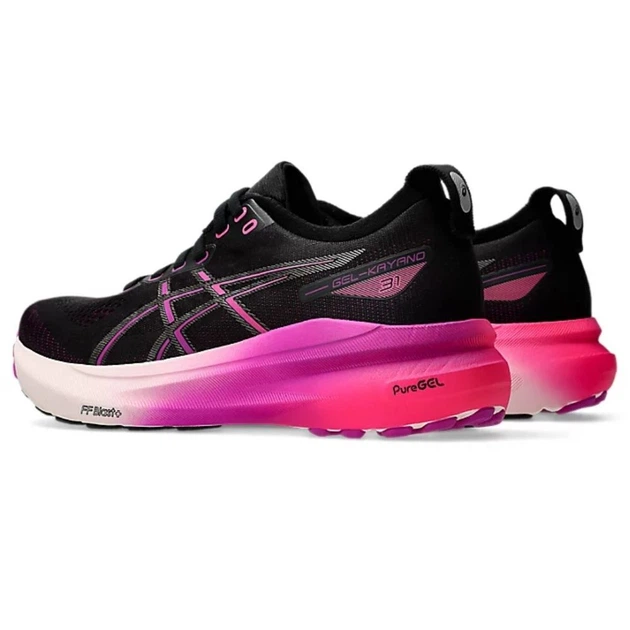 Жіночі бігові кросівки Asics GEL-KAYANO 31 1012B670-003 Чорний (39.5) 25 см - Фото 4 Жіночі бігові кросівки Asics GEL-KAYANO 31 1012B670-003 Чорний (39.5) 25 см - изображение 4
