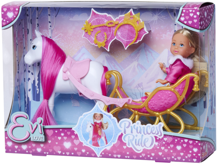Zestaw zabawkowy Simba Toys Evi Księżniczkowa przejażdżka 12 cm (4006592092948) - obraz 5