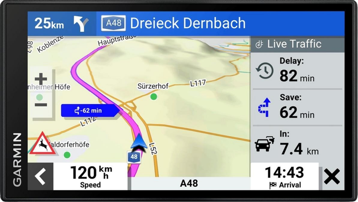 GPS-навігатор Garmin DriveSmart 66 EU MT-S (010-02469-10) - зображення 3