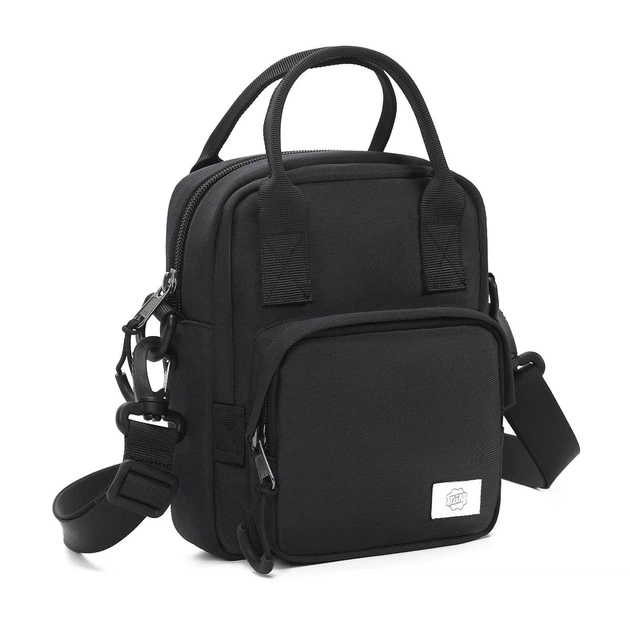 Сумка через плече жіноча Tigernu T-S8668 2.2л 7'' Black (17058) - Фото 1 Сумка через плече жіноча Tigernu T-S8668 2.2л 7'' Black (17058) - зображення 1