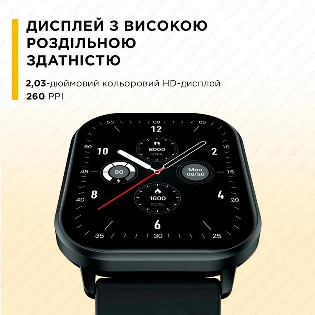 Умные смарт часы Zeblaze GTS 3 Smart Watch IP68 голосовые звонки музыка с тонометром и пульсоксиметр/ черные - изображение 3