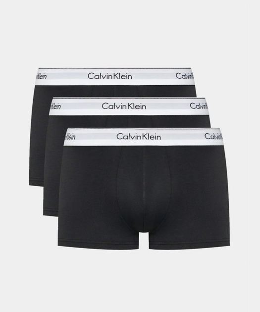 Мужские трусы боксерки Calvin Klein 04-2371 S цвет черный - Фото 1 Мужские трусы боксерки Calvin Klein 04-2371 S цвет черный - изображение 1