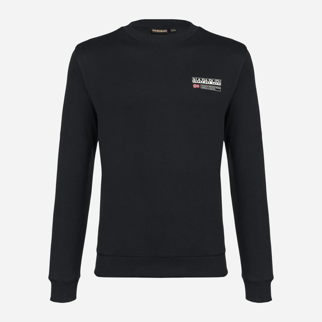 Bluza bez kaptura męska Napapijri B-Kasba C NP0A4HPC0411 L Czarna (194905904430) - obraz 6